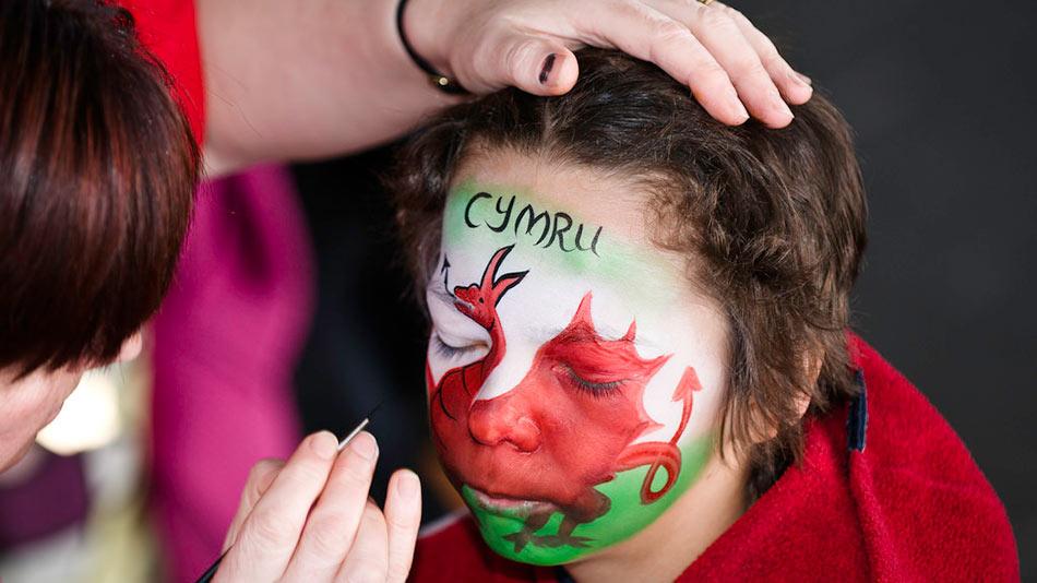 Welsh face kid