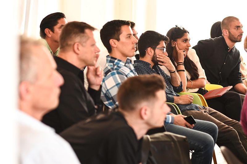 audience at cultural competency training course