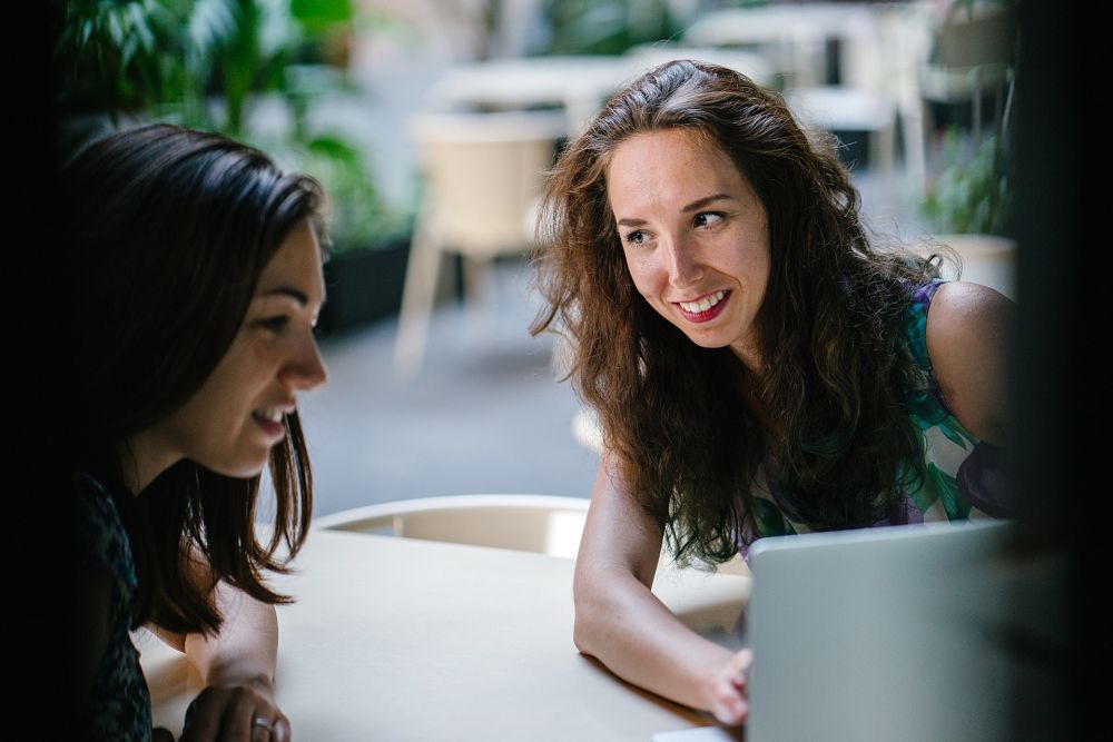 Brazilian businesswomen in a meeting