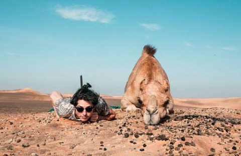 man-camel-uae