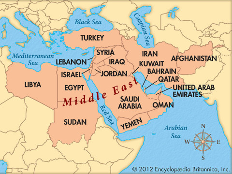 Middle-East-Map