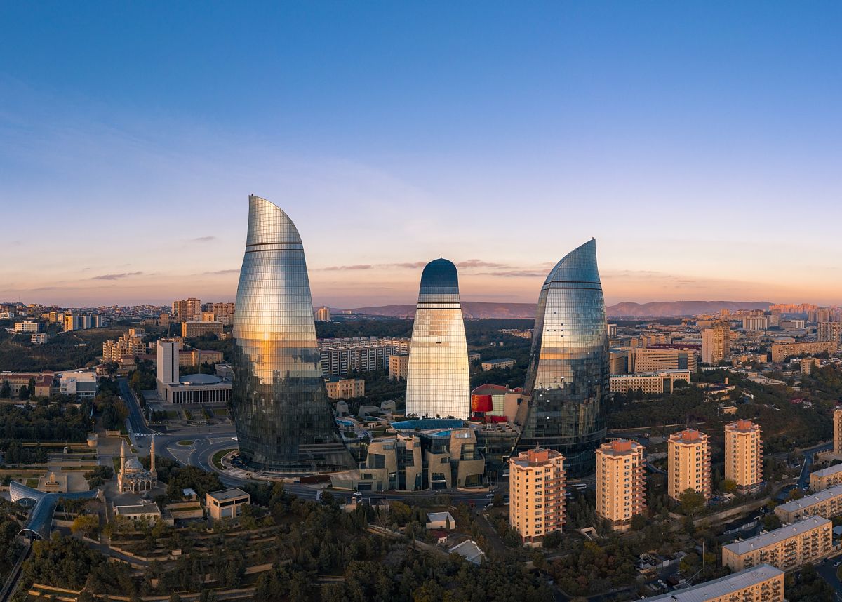 flame towers baku