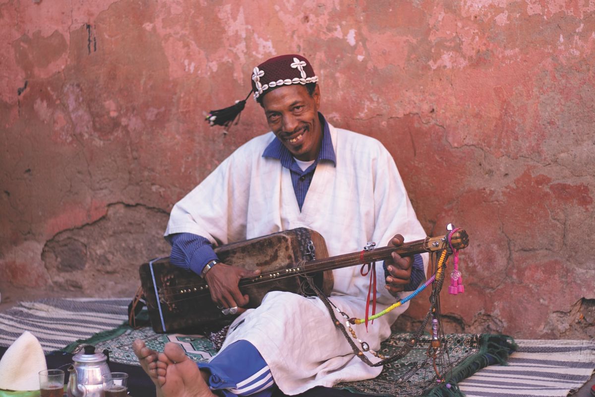 marrakech busker