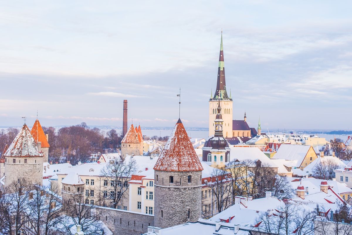 snowy tallin